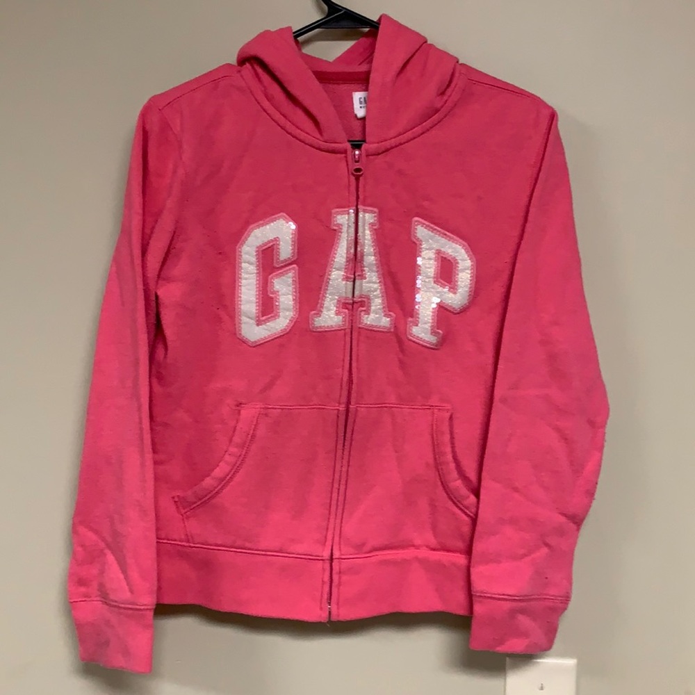 Pink GAP Kids Hooded Jacket